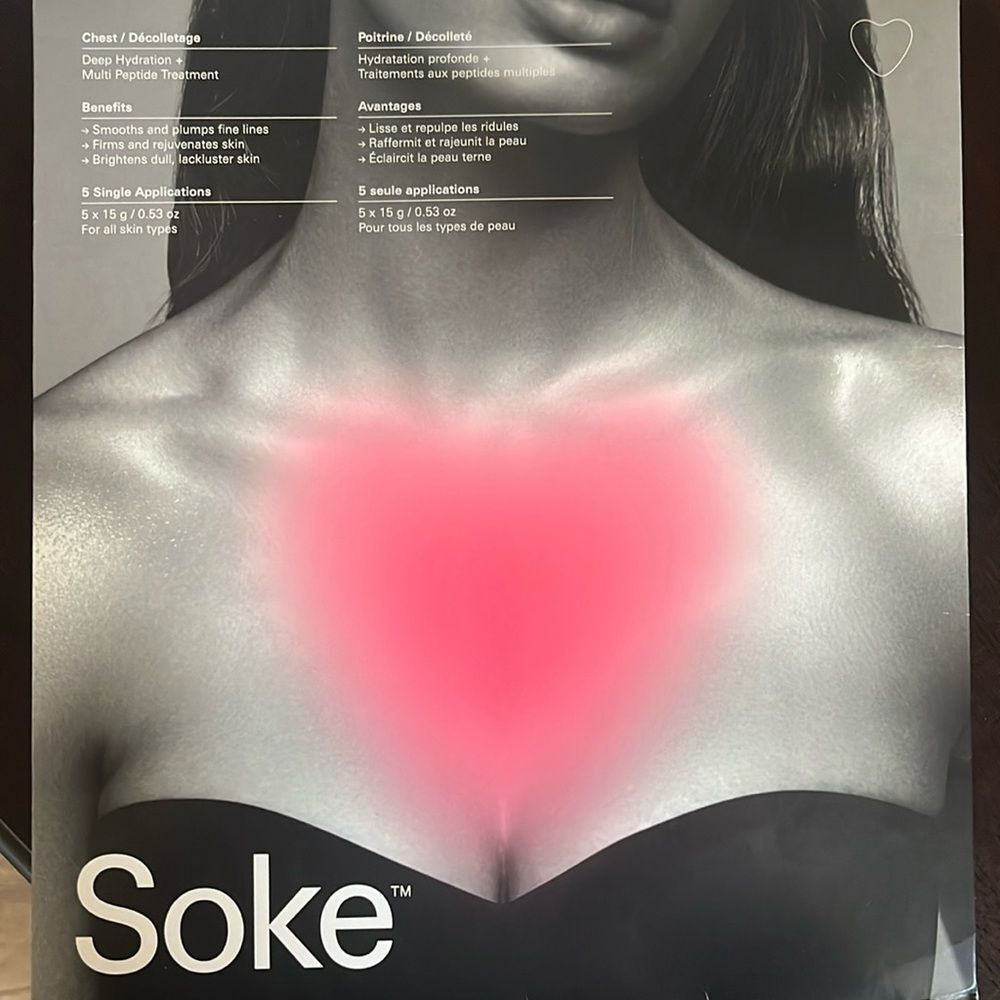 Hydrogel Chest/Décolletage Treatment Deep Hydration Multi-peptide Infused 5